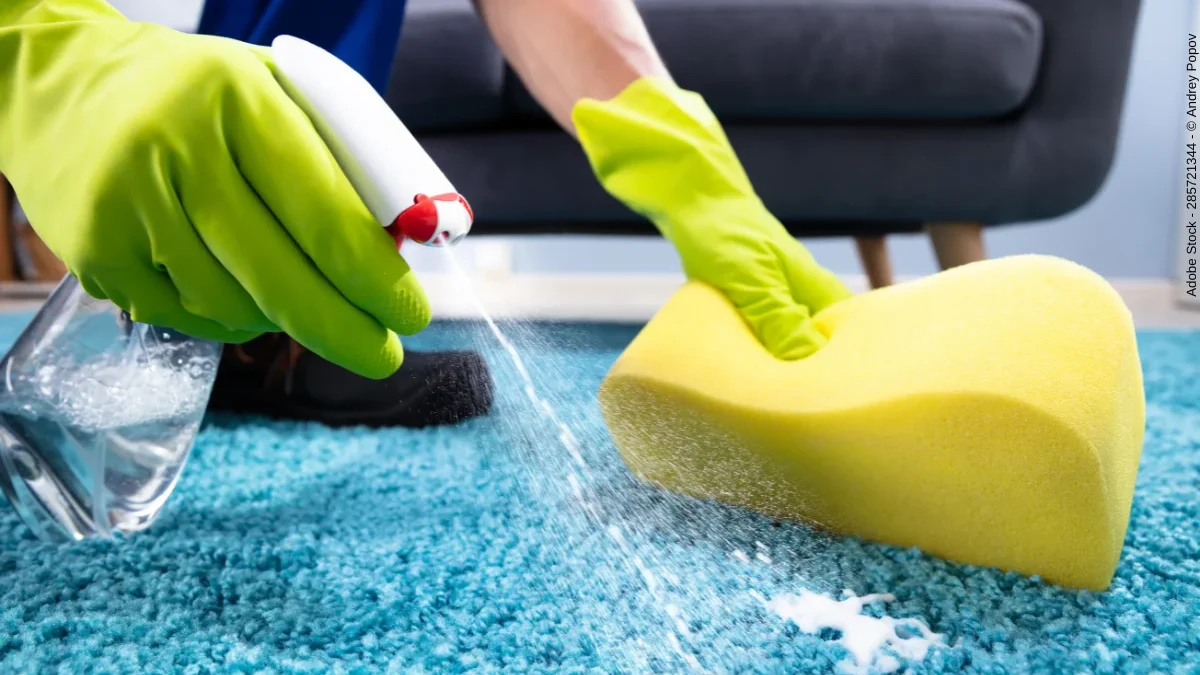 Wie Sie das Teppich reinigen selbst in die Hand nehmen können